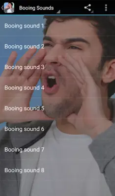 Booing Sounds android App screenshot 0